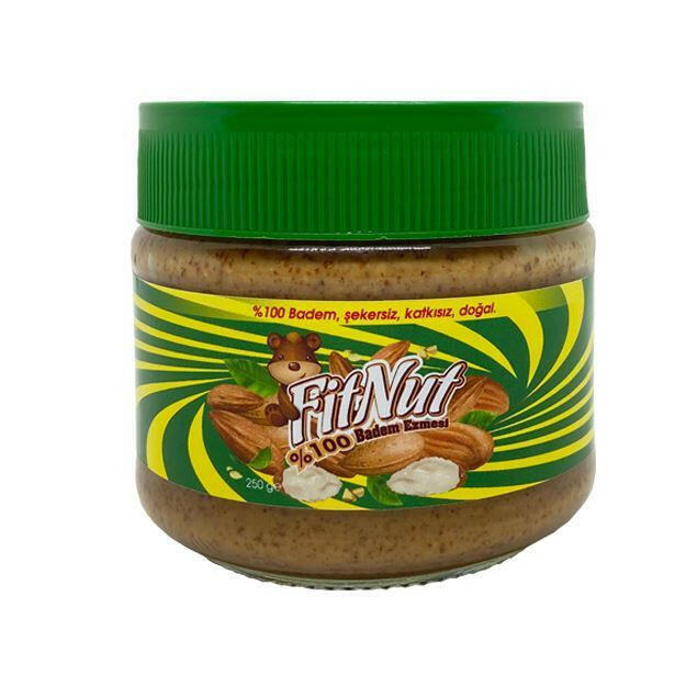 Fitnut %100 Badem Ezmesi (Net 250g).