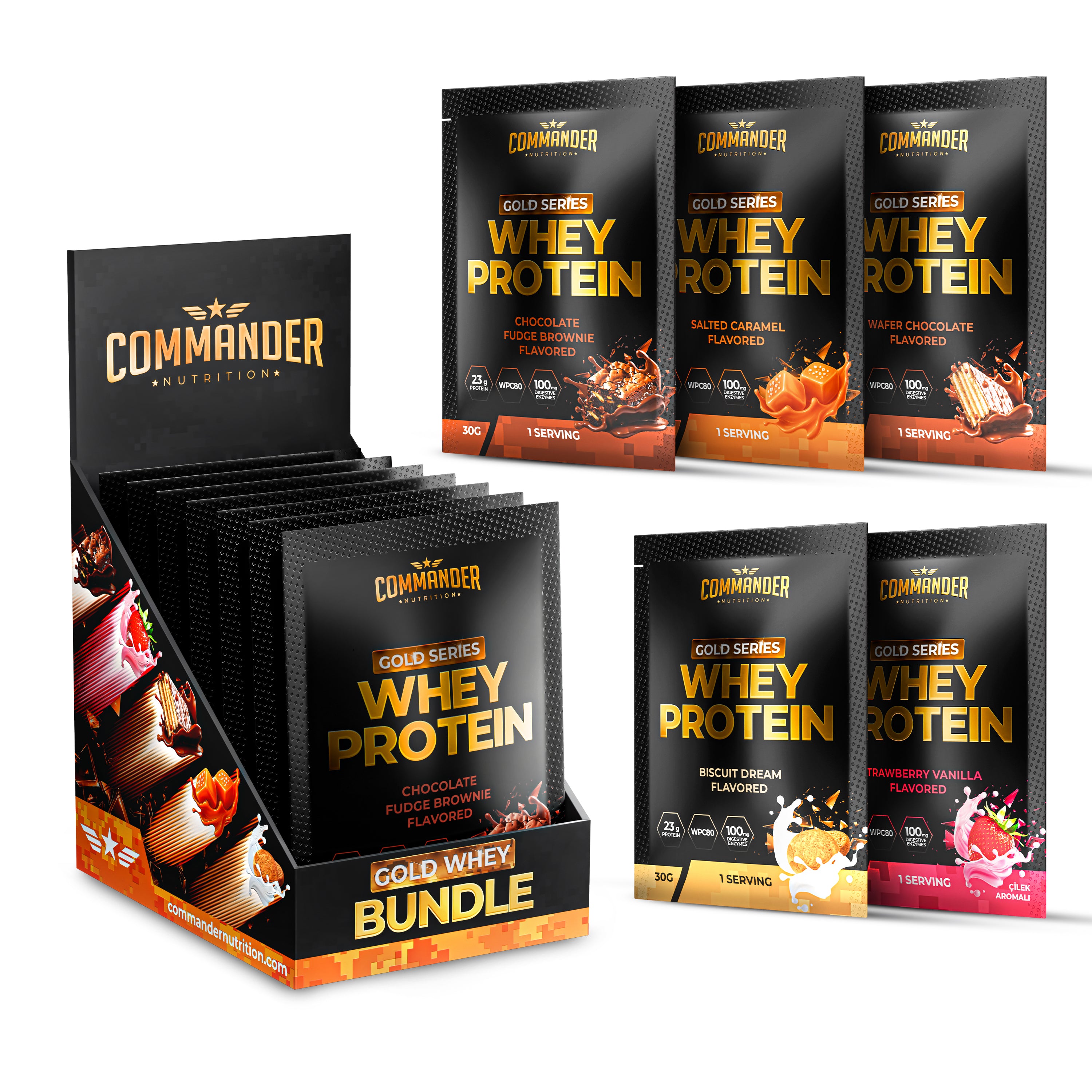 Gold Whey Protein 450g (15 Servis)