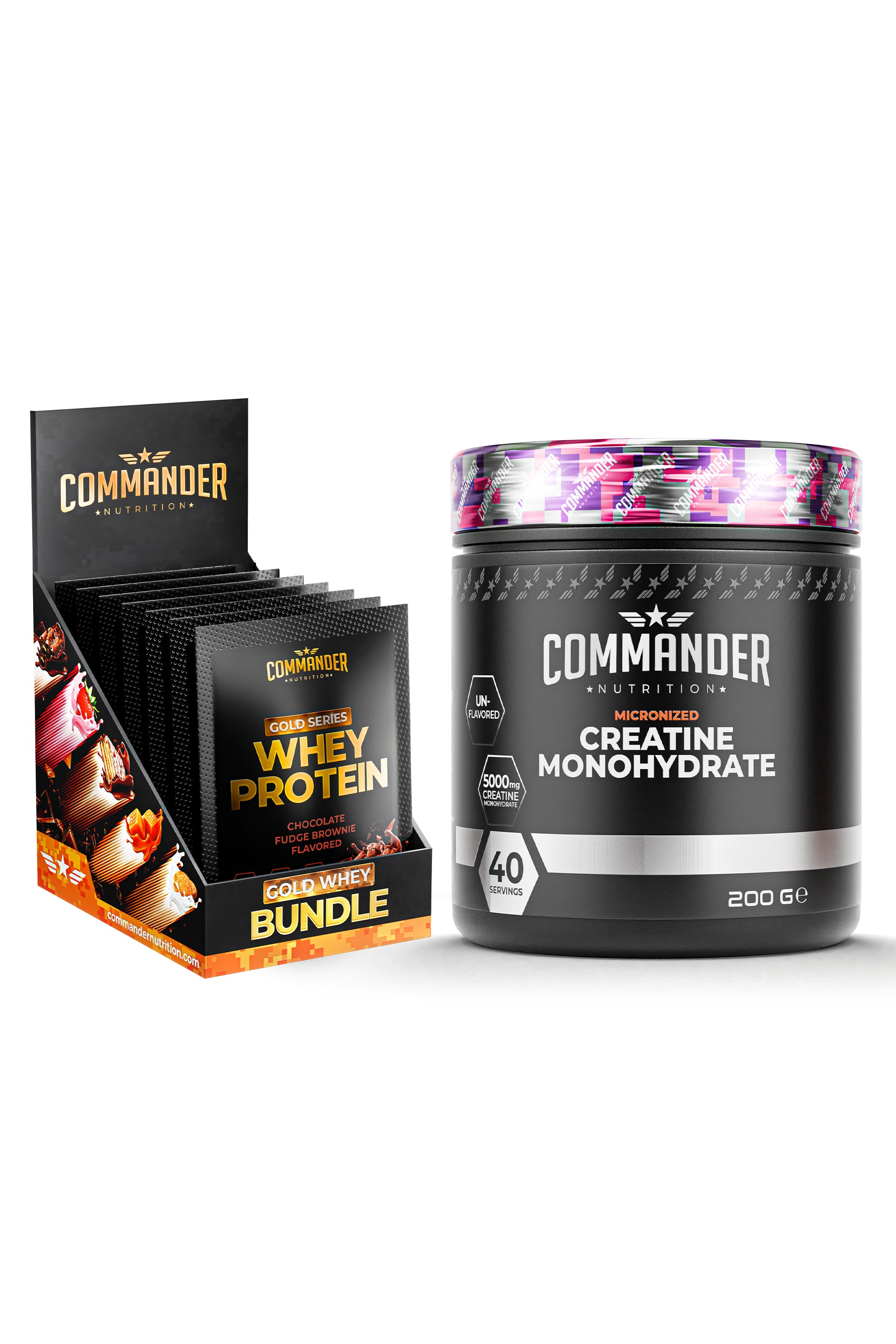 Gold Whey Protein 450g + Creatine Monohydrate Paketi