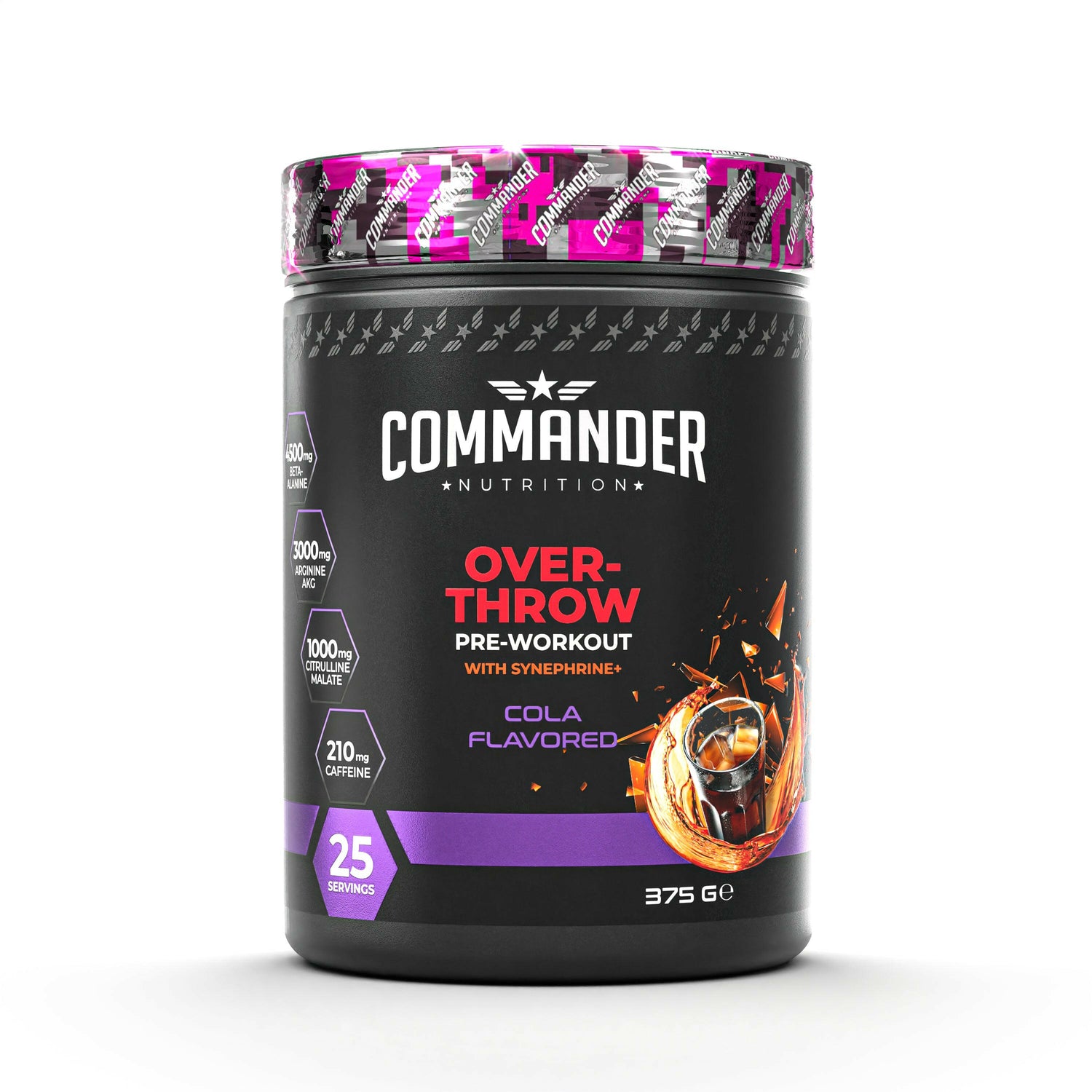 Overthrow Pre-Workout 375g (25 Servis).